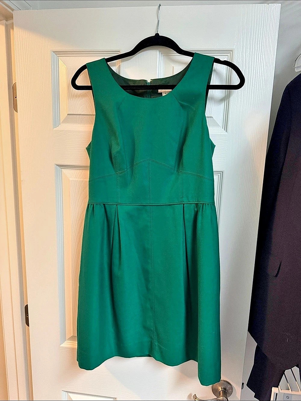 J.Crew Sleeveless Dress in Green Size 8 Like New